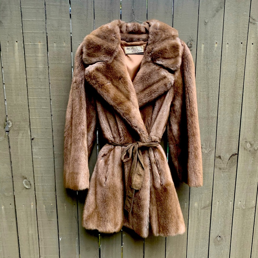 Vintage Lilli Ann Fur Coat